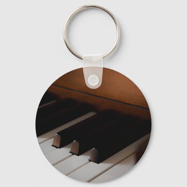 Söt Piano Nyckelring (Framsida)