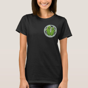 Söt Pickle-par Underhållande Kawaii Pickles T-Shir T Shirt