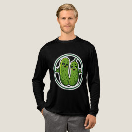 Söt Pickle-par Underhållande Kawaii Pickles T-shir T Shirt