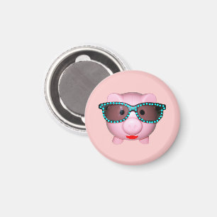 Söt Piggy Magnet