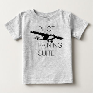 Söt pilotutbildningssvit t-shirt