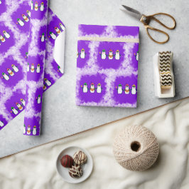 "Söt Pingouin" Jultema Presentpapper