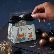 Söt pingvin Halloween | Kan innehålla godis