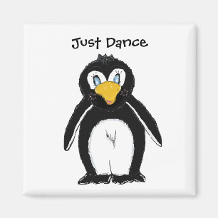 Söt Pingvin - Just Dance Magnet