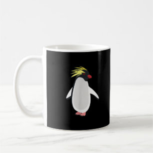 Söt Pingvin Rolig Antarktisk Djur Kaffemugg