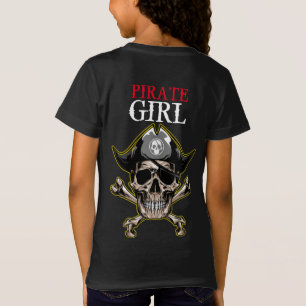 Söt pirat-flicka t shirt