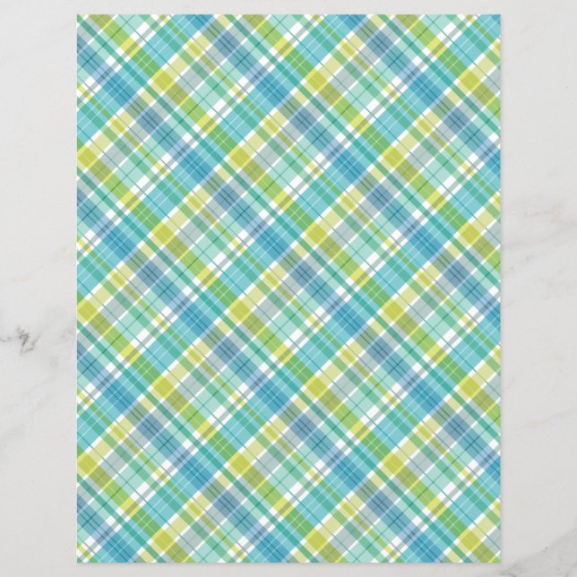 Söt Play Pastel Blue-Grönt (Framsida)