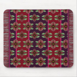 Söt plommonformad formgivare musmatta