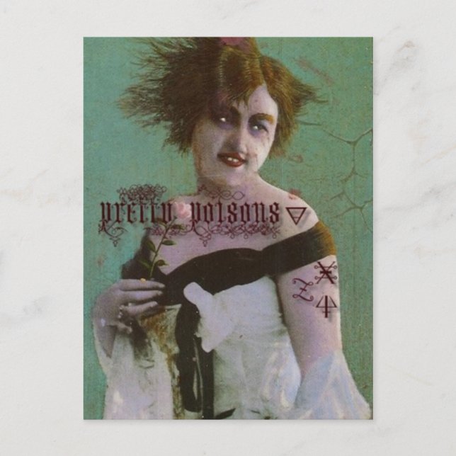 Söt Poison-vykort Vykort (Framsida)