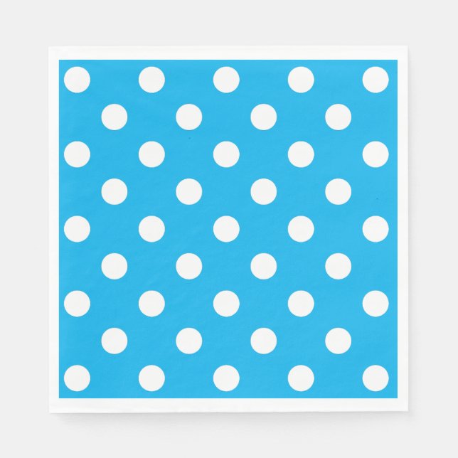 Söt polka dots pappersservett (Framsidan)