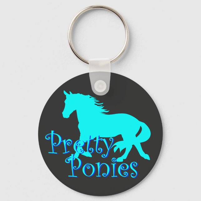 Söt Ponies Officiell Nyckelring (Framsida)