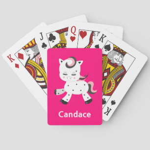 Söt ponny casinokort