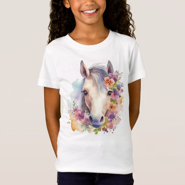 Söt Pony #1 T Shirt (Framsida)