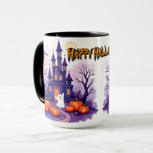 Söt Populär Halloween Kuslig Kollektion Mugg