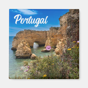 Söt Portugal Algarve Beach Souvenir Magnet