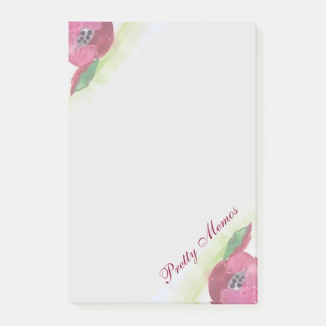 Söt PostIT-anteckningar Post-it Block (Framsida)