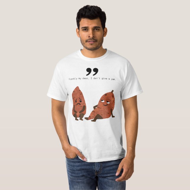 Söt? Potatis. T Shirt (Hel framsida)