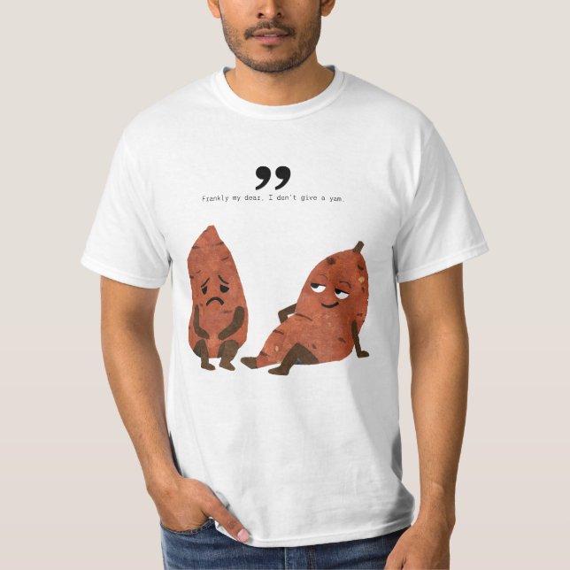 Söt? Potatis. T Shirt (Framsida)