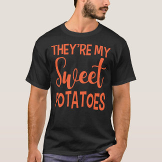 Söt potato Camote Root Vegetable Vegan Vegetaria T Shirt