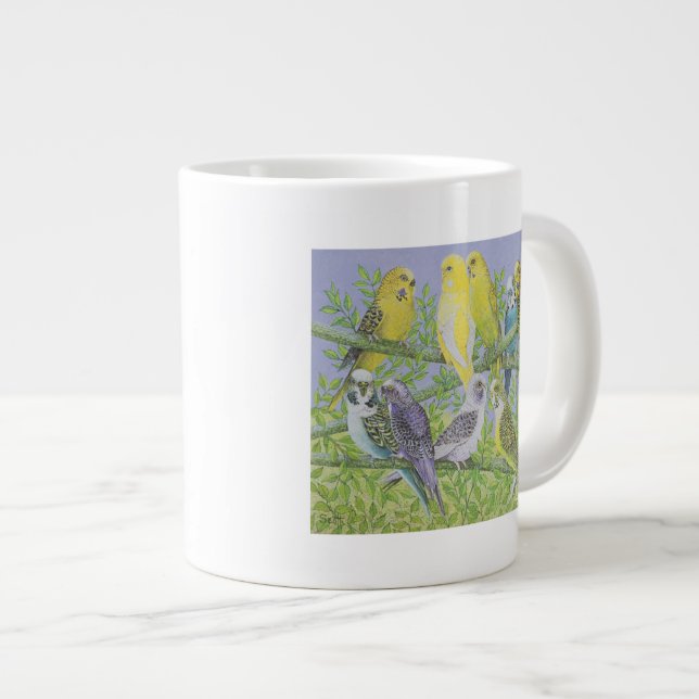 Söt pratande jumbo mugg (Framsida höger)