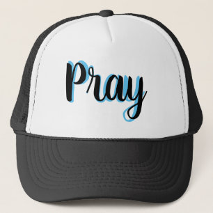 Söt PRAY-brev TRUCKERKEPS