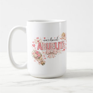 Söt present till mormor på Alla hjärtans dag Kaffemugg