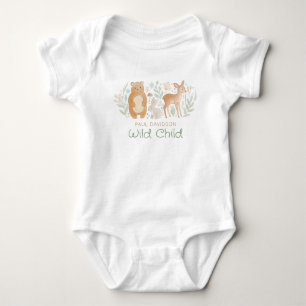 Söt present till skogstematisk babyfest t shirt