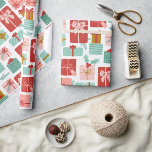 Söt Presenter Helgdag Wrapping Papper Presentpapper