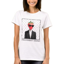 Söt prickig mode T-shirt