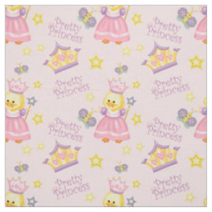 Söt Princess Duckling Tyg