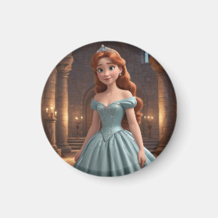 Söt Princess Magnet