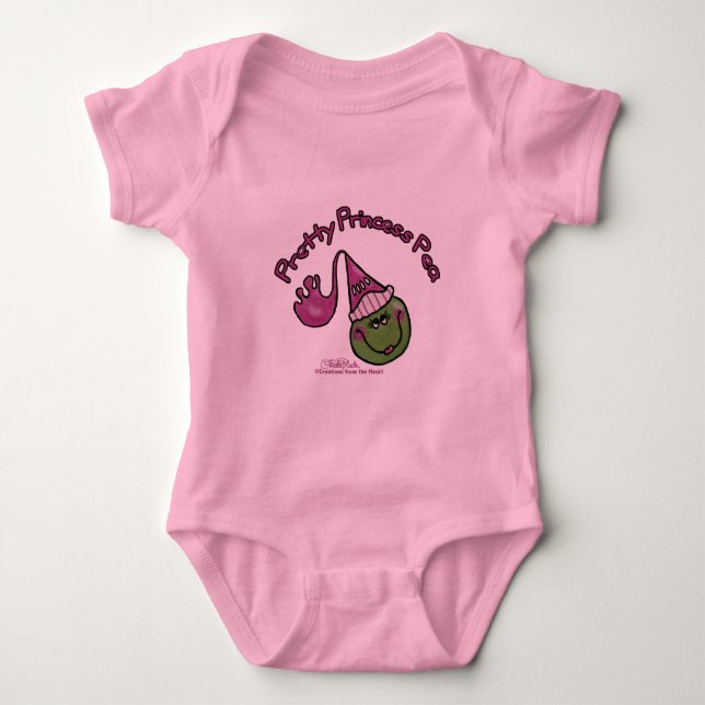 Söt Princess Pea T-shirt (Framsida)