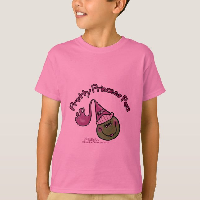 Söt Princess Pea Tee (Framsida)