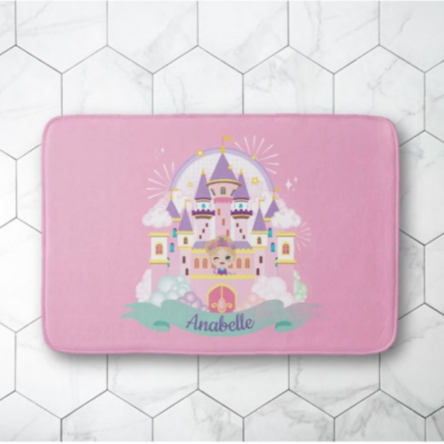 Söt Princess personlig soft bathmat Badrumsmatta (Skapare uppladdad)