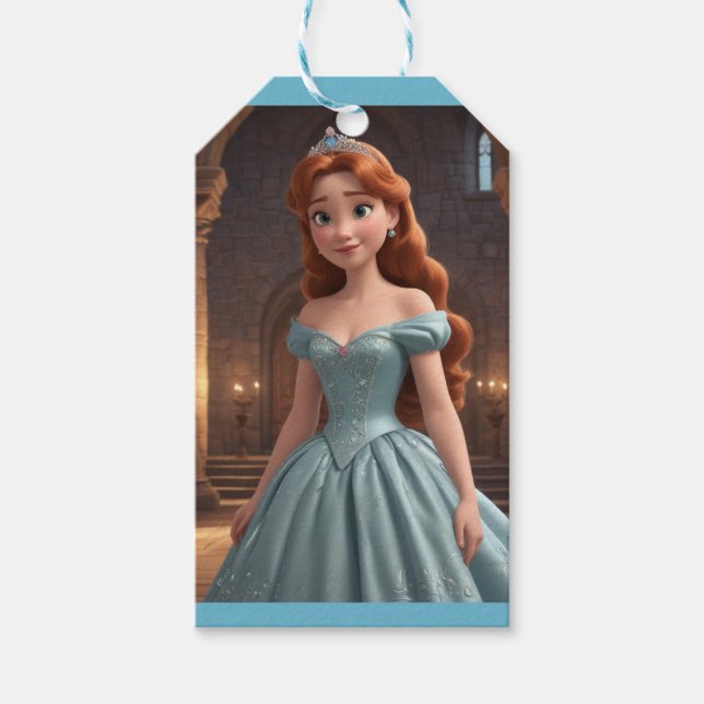 Söt Princess Presentetikett (Framsidan)