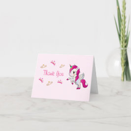 Söt Princess Tack, tack. Tack Kort