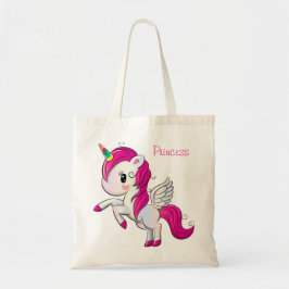 Söt Princess Tote Bag Tygkasse