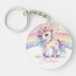 Söt Princess Unicorn Rainbow