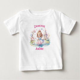 Söt prinsessa i fantasifull underland t shirt