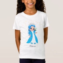 Söt prinsessa & stjärnor  T-Shirt