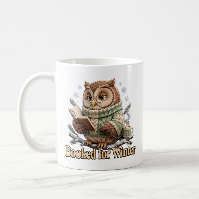 Söt Professor Ugglamugg Kaffemugg (Vänster)