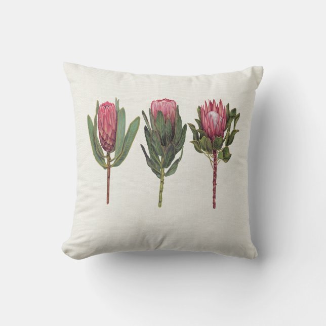 Söt Protea Pillow Kudde (Framsida)