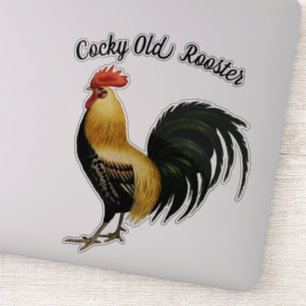 Söt Proud Tupp Klistermärken