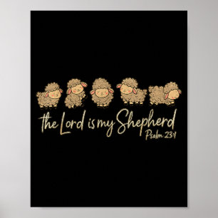 Söt Psalm 23_1 Får Herren är min herde Poster
