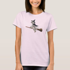 Söt Pudel Halloween T Shirt
