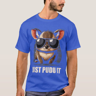 Söt Pudu-hjort Sydamerika serie natur present T Shirt