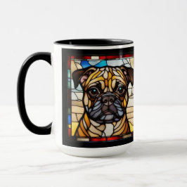 Söt Pug-keramikkopp Mugg