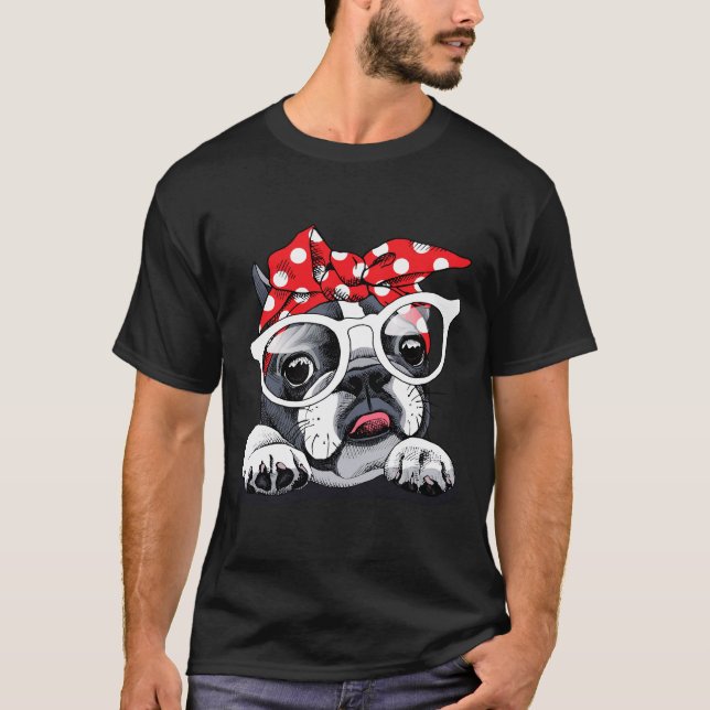 Söt Pug Klassisk  177 T Shirt (Framsida)