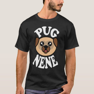 Söt Pug Nene T Shirt