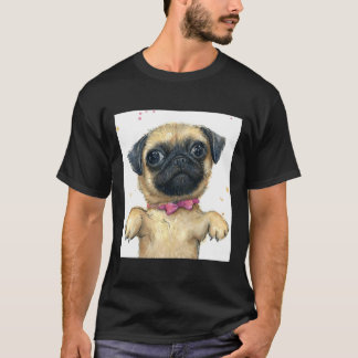 Söt Pug-valp Klassisk 175 T Shirt